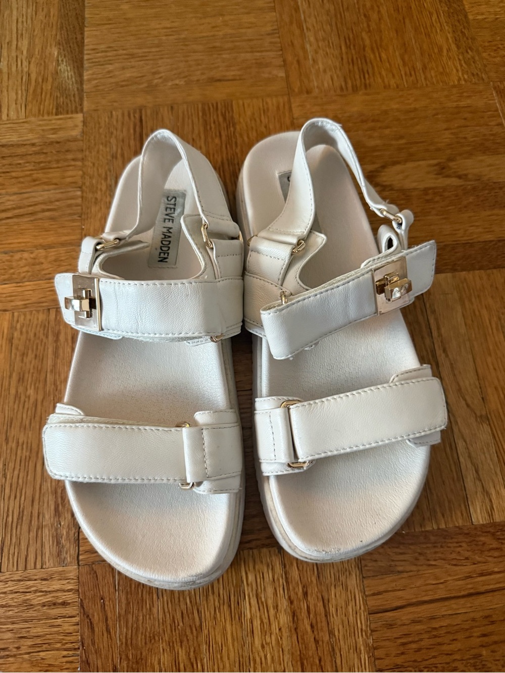 Steve Madden Mona Bone Leather size 7